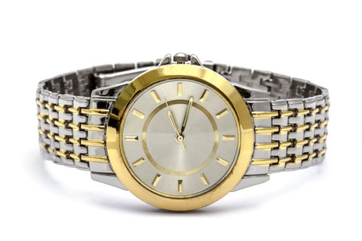 Wristwatch - Isolated on white background 