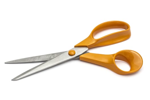  handled scissors isolated on white background 