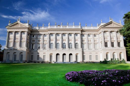 Galleria d'Arte Moderna in Milan, Italy, View from Giardini Di Villa Reale Comunale.