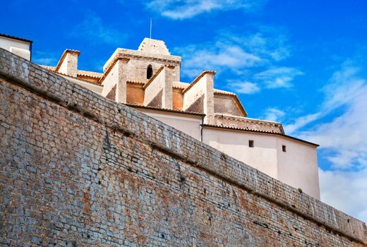 Old city of Ibiza - Eivissa. Spain, Balearic islands