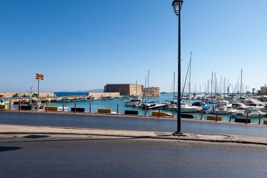 The Venetian fortress Koules in the city of Heraklion