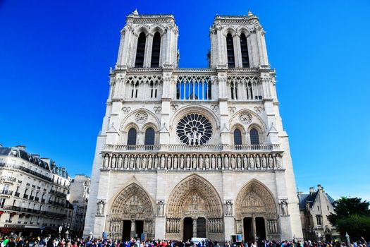 Notre Dame Cathedral, Paris, France. Paris tourist attraction