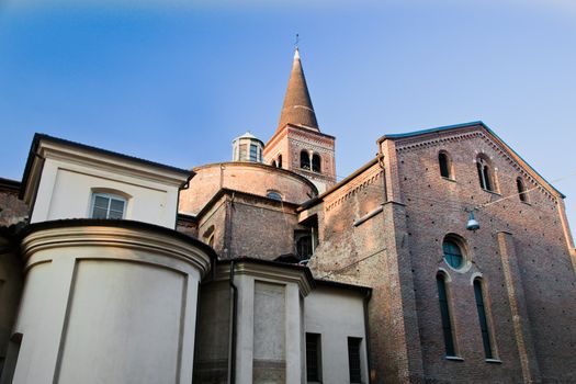 Basilica of Sant'Eustorgio. Milan, Italy