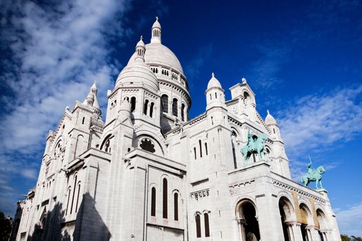 Sacre-Coeur Basilica on Montmartre, Paris, France