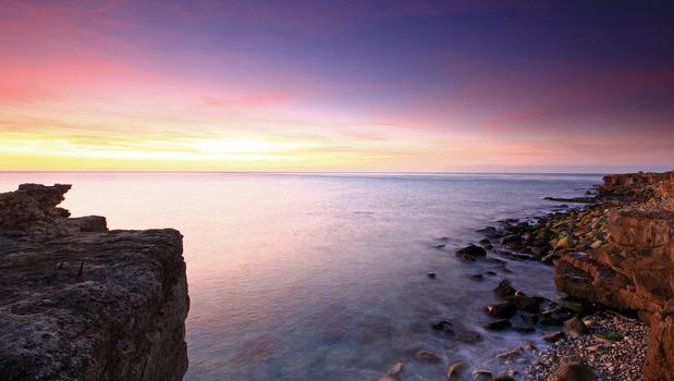 Portland Bill Light House on the Dorset Coast