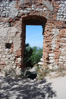 old castle ruins