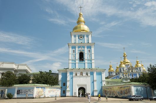 SAINT MICHAEL CATHEDRAL IN KIEV. Taken on August 2012.