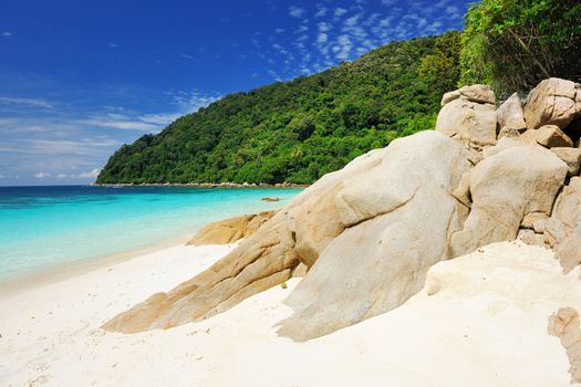 Beautiful beach at Perhentian islands, Malaysia