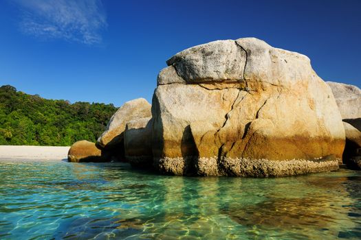 Beautiful beach at Perhentian islands, Malaysia