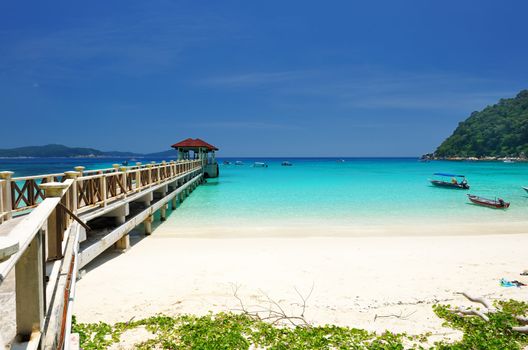 Beautiful beach at Perhentian islands, Malaysia