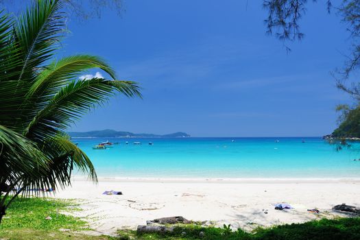 Beautiful beach at Perhentian islands, Malaysia