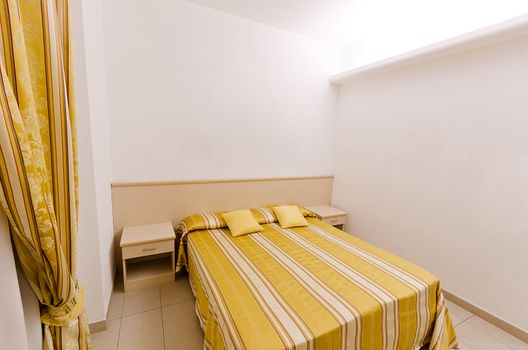 Modern hotel room interior
