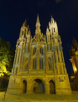 St. Anne's Church, Vilnius, Lithuania