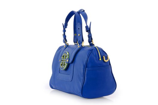 Elegant woman bag isolated on white