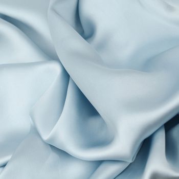 blue satin background closse up
