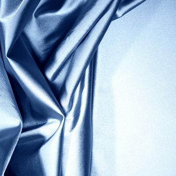 blue satin background closse up