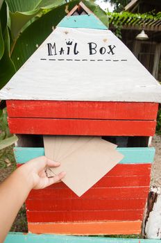 Mail box with brown letters.







Mail box with brown letters