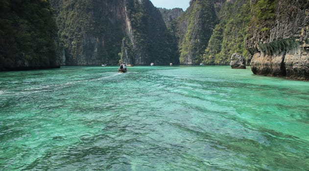 Maya bay Phi Phi Island Krabi Thailand