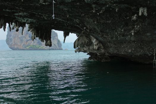 Viking cave at Phi Phi Island Krabi Thailand