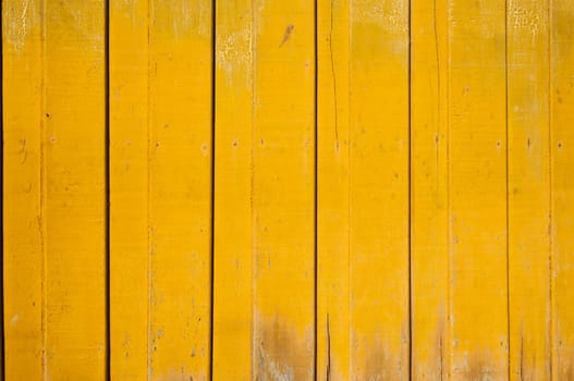 Wood plank yellow texture background