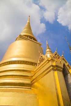Photo of a section of Bangkoks most visited attraction. The grand palace.