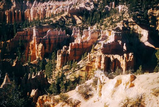 Distance shot of Bryce Canyon National Park, Utah