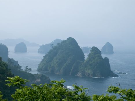 beautiful Dogashima Islands, Izu peninsula , Japan