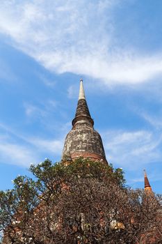 Ancient temple (Wat Yai Chai Mongkhol), Ayutthaya, Thailand