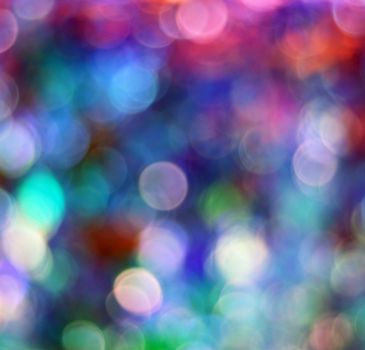 color dar bokeh digital effect