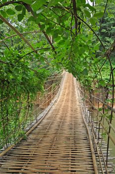 Arch and path over the river.