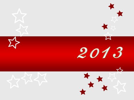 Silvester background for your designs in red with stars