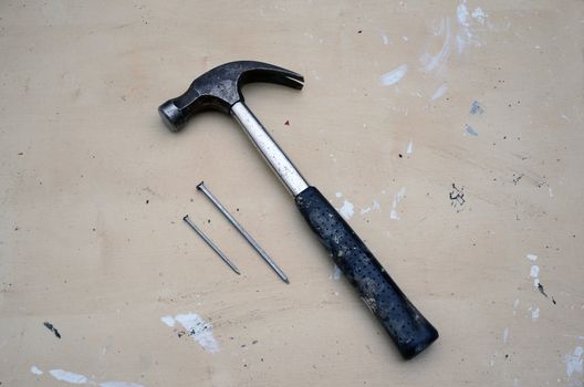 Hammer and nails