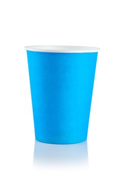 Disposable cup isolated on a white background