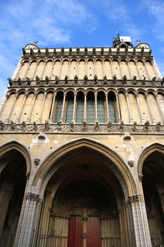 The church Notre-Dame de Dijon in Dijon, France, Europe.