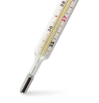 Thermometer isolated on a white background