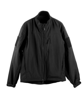 Black jacket isolated on a white background