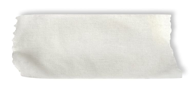 Adhesive tape isolated on a white background