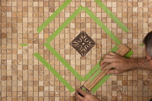 Tiling backsplash