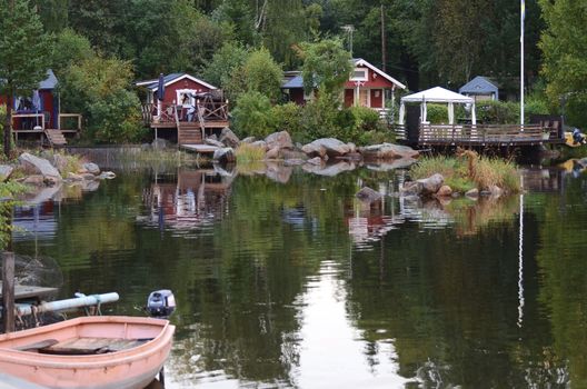 Boat House and summer cottage in the archipelago