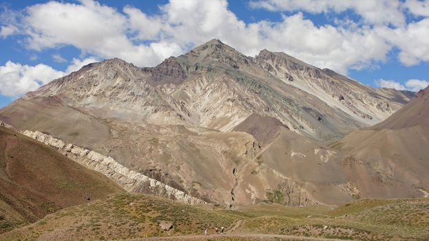 Landscape within the Aconcagua National Parc, Andes Mountains, Argentina