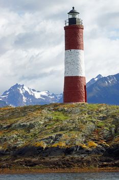 Lighthouse at the end of the world, Beagle Channel, Ushuaia, Argentina