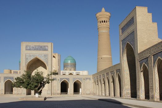 Mosque Kalon, worth point of seeing in Bukhara, silk road, Uzbekistan, Asia