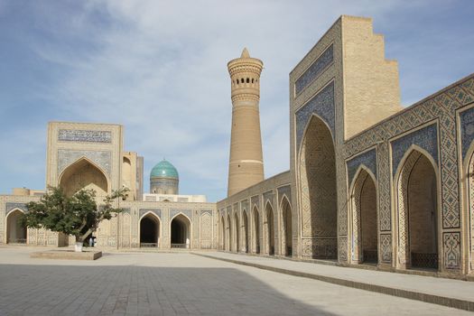 Mosque Kalon, worth point of seeing in Bukhara, silk road, Uzbekistan, Asia