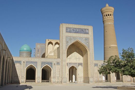 Mosque Kalon, worth point of seeing in Bukhara, silk road, Uzbekistan, Asia