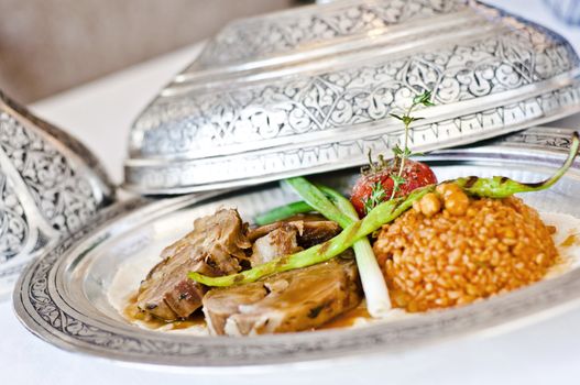 Delicious Turkish lamb dish