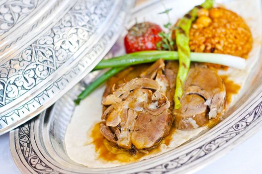 Delicious Turkish lamb dish