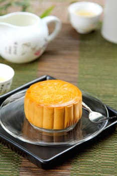 Chinese pastry [ Moon cake ]