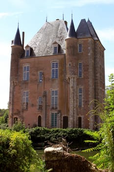 Field or Castle of Bellegarde and its gardens