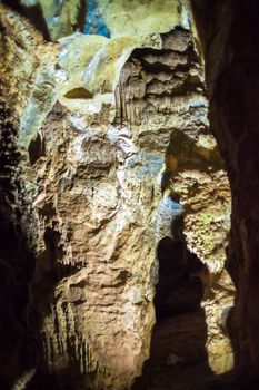 Inside the Cradle of Humankind archaelogical cave