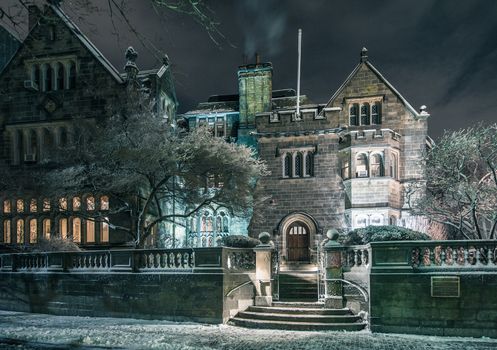 Boston University's Tudor Revival mansion The Castle